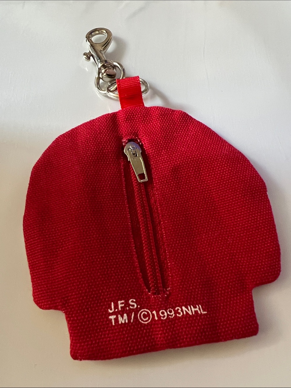 Detroit Red Wings Mini Jersey Keychain - Red & White